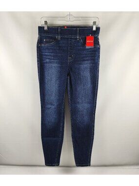 Spanx Jeans Womens Medium Blue Ankle Skinny Denim (28x27) 20342R NWT